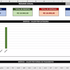 Planilha Controle De Fluxo De Caixa