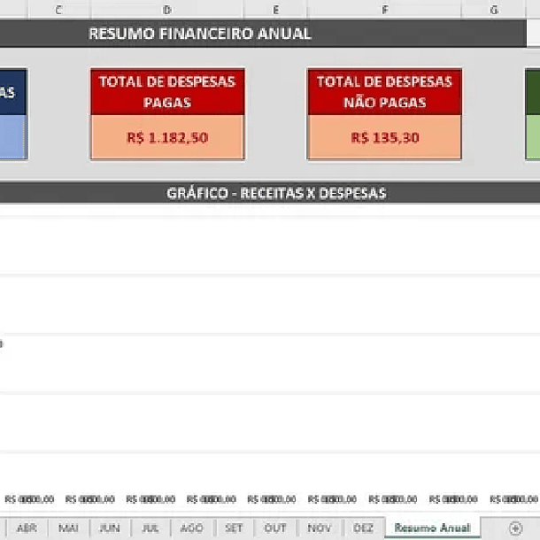 Planilha Controle Financeiro Pessoal + Cartão De Crédito 9