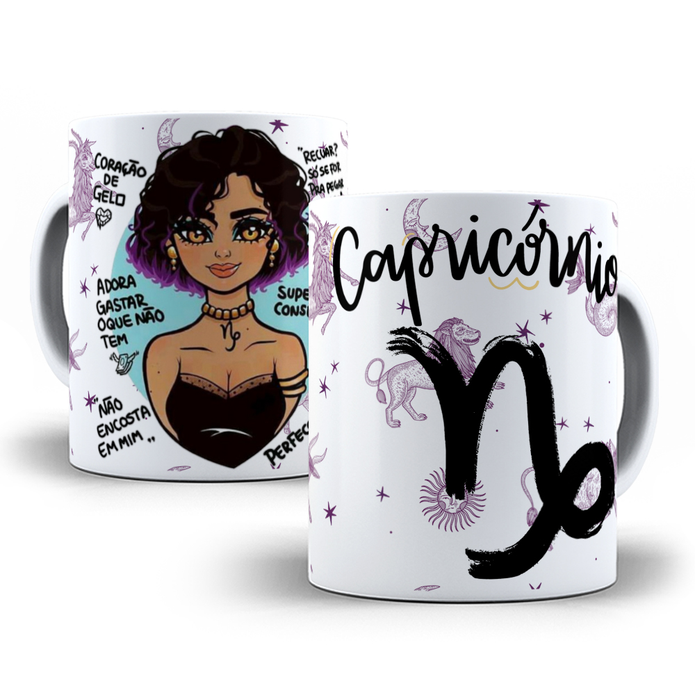 12 Artes Canecas Signos Arquivo em Jpge 1