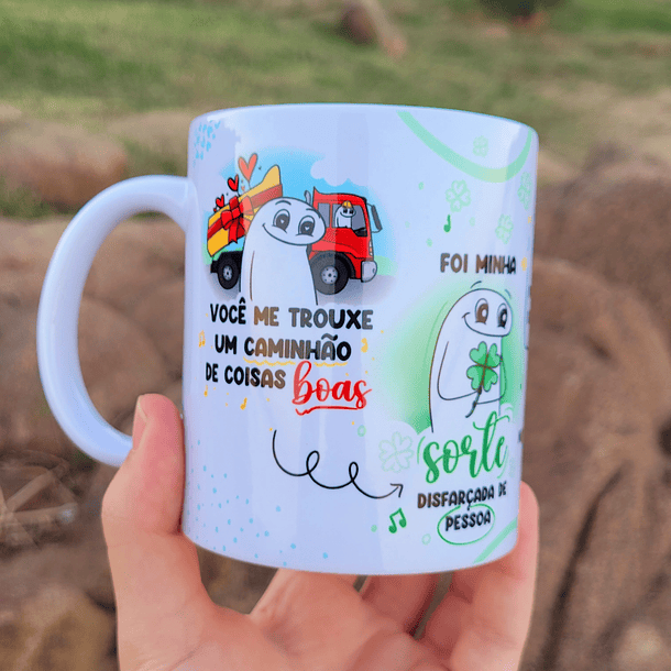 Arte Caneca Você me Trouxe um Caminhão de coisas Boas Arquivo Png 1