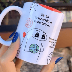 Artes para Caneca Fronteira Flork Musica Ana Castela Frases em Jpg