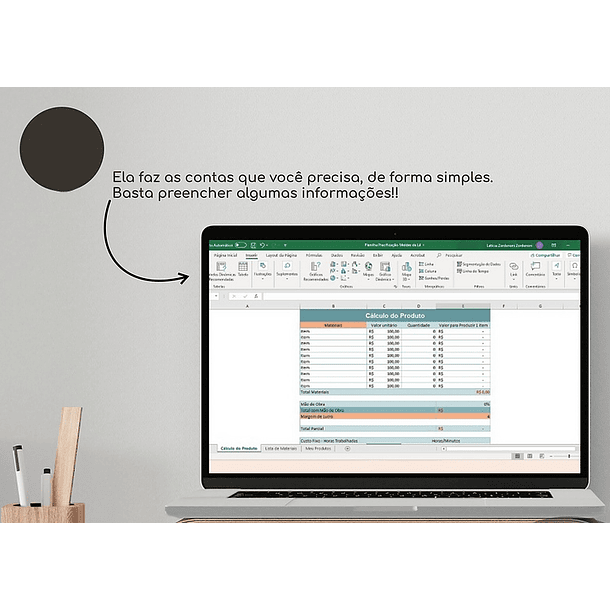 Arquivo Planilha Preço Certo para Precificação em Excel  3