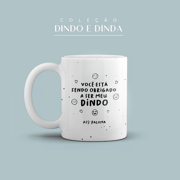 31 Arte Caneca Dindo e Dinda Arquivos Png + Vetor 13