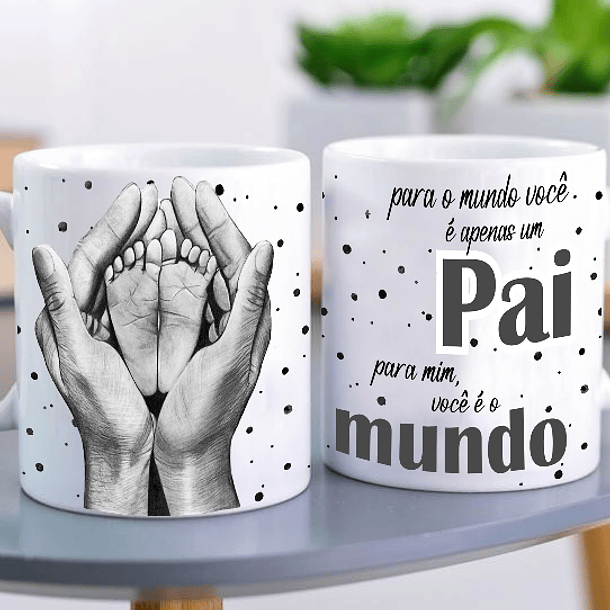 12 Artes Caneca Azulejo e Quadro Dia dos Pais em Corel Draw  10