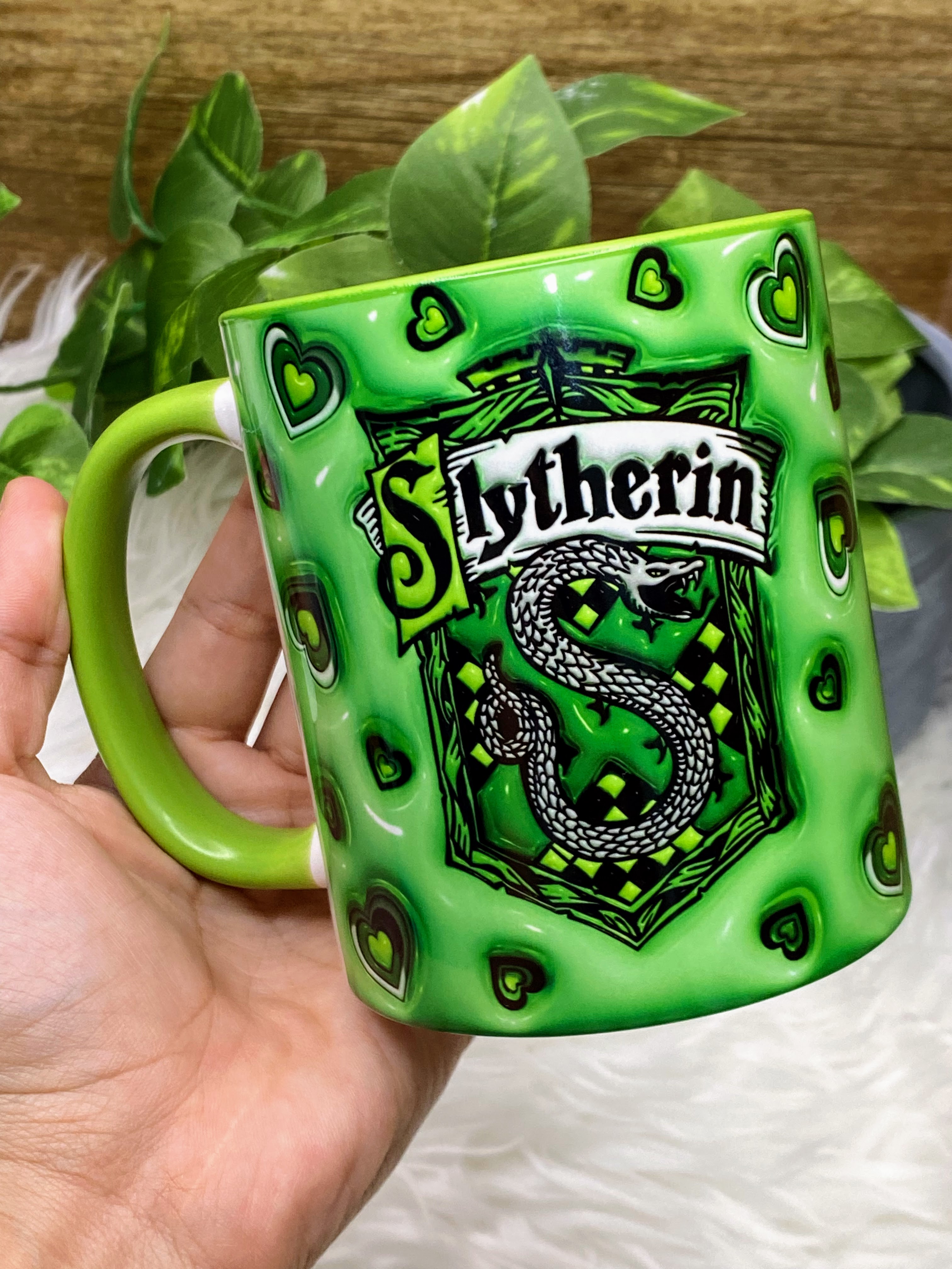 4 Artes Canecas Harry Potter Casas Inflados 3D Arquivos Jpg 3