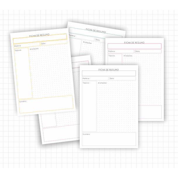 Arquivo Fichas de Estudo e Resumo em Pdf 1