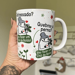 Arte para Caneca Estressado? Vou Fazer um Chá de Boldo Arquivo Jpg 