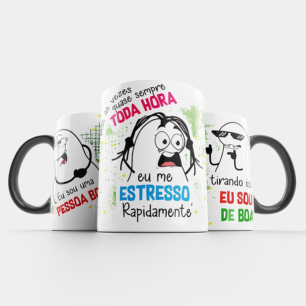 Arte Caneca Eu Sou uma Pessoa Boa Mas as vezes quase sempre toda hora eu me estresso rapidamente 5