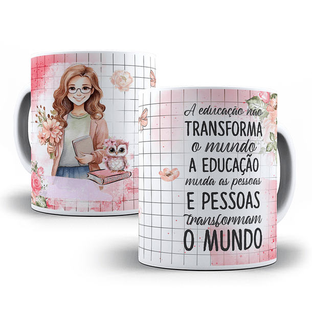 10 Artes para Caneca Dia dos Professores em CorelDraw 3