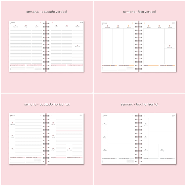 Arquivo Combo Agendas e Planner 2024 em Pdf 6