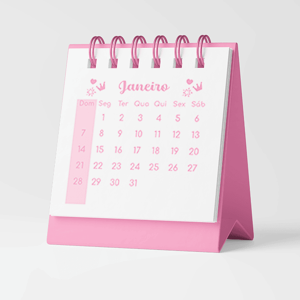 Arquivo Agenda e Caderno Rosa Menina Pink 2024 em Pdf   7