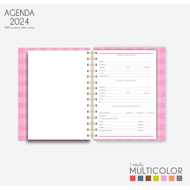 Arquivo Agenda MultiColor 2024 em Pdf  10