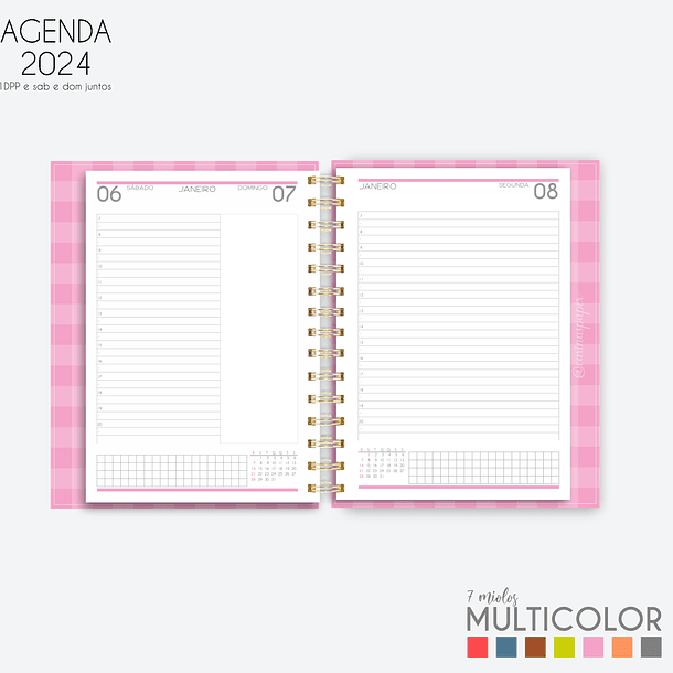 Arquivo Agenda MultiColor 2024 em Pdf  16