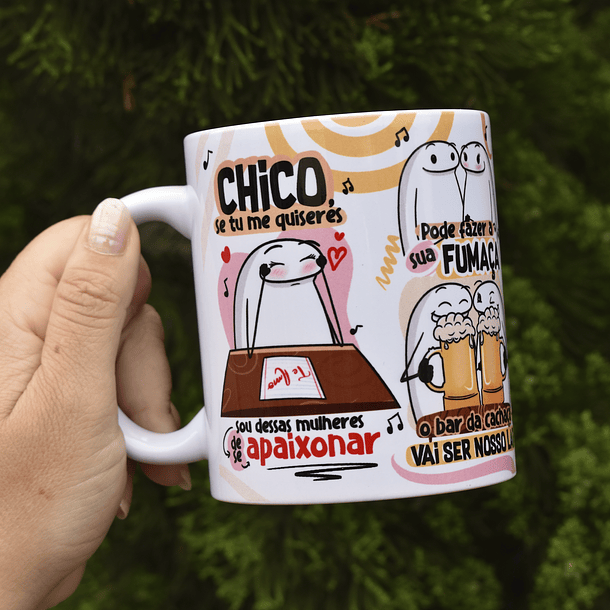 Arte Caneca Luisa Sonza - Chico se tu me quiseres sou dessas de se apaixonar Arquivo Png   1