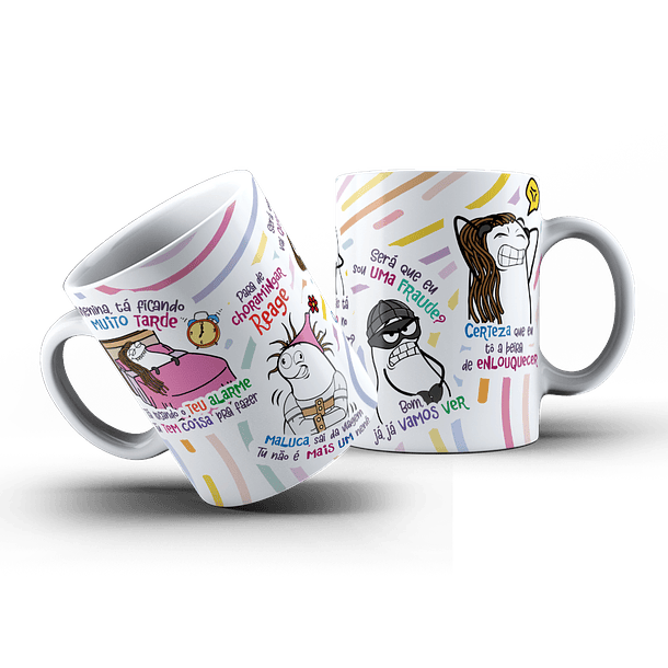 Arte Caneca Menina tá fincando Muito Tarde... Luisa Sonsa Menina Png 7