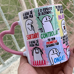 Arte Caneca A Alma Tá Doida pra Surta, A Alma ta doira pra AAAA... Arquivo Png