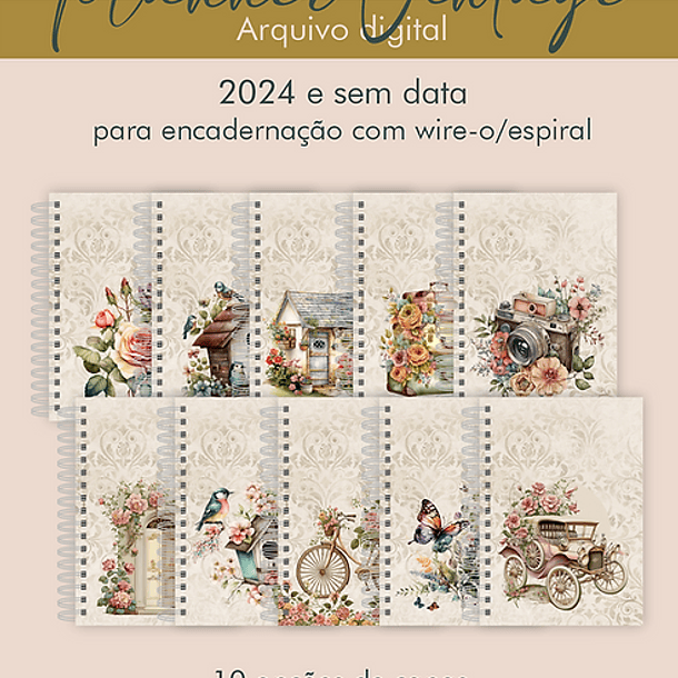 Arquivo Combo Vintage Encadernação 2024 em Pdf 6