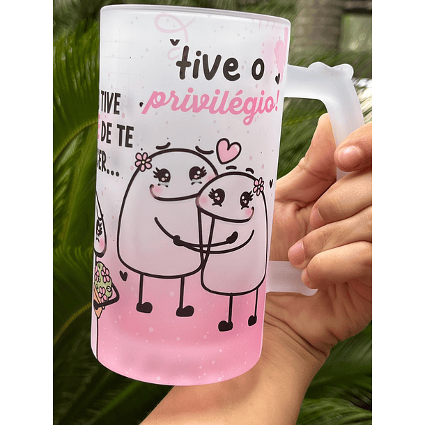 Arte para Caneca Amiga eu não tive sorte em te conhecer... Tive o Privilégio Arquivo Png   7