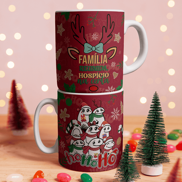 21 Arte para Caneca Natal em Corel Draw 9