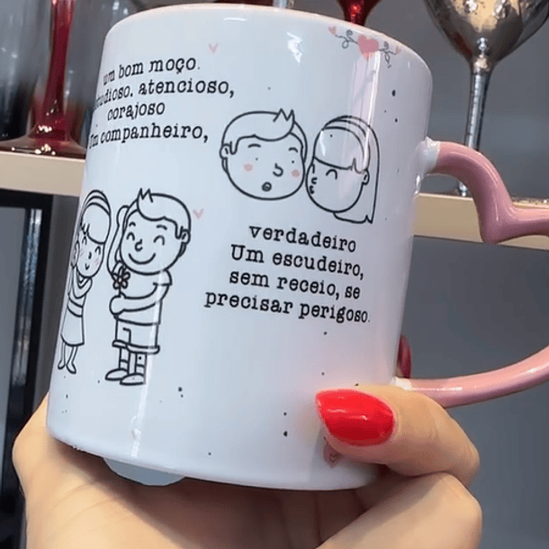 Arte Caneca Seu Coração é Meu Aeroporto pra Viajar Tem que Passar por Lá Arquivo em Corel Draw 4