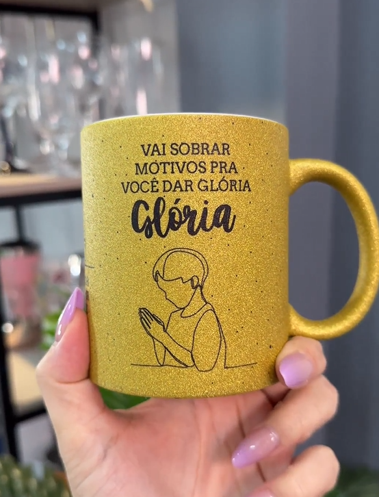 Artes para Caneca Você Vai Ver Quando  Tempo Chegar Deus Vai Honrar Você Arquivo Editável + Png 3