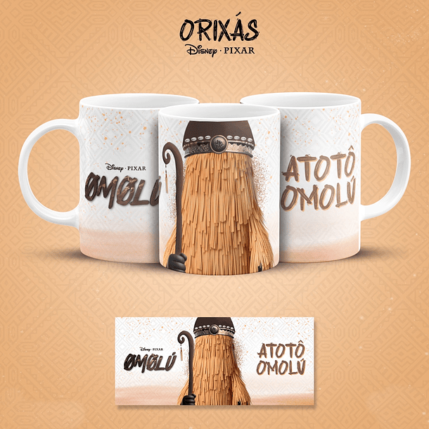 19 Artes para Caneca Orixás Pixar em Jpg 16