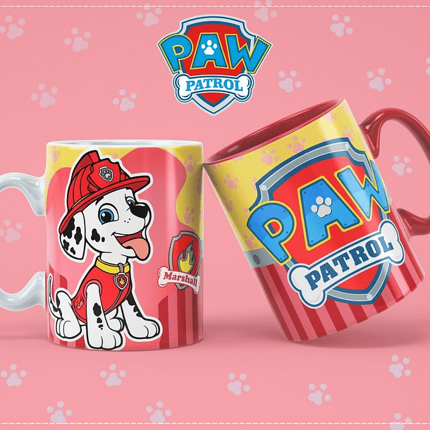 10 Artes para Caneca Patrulha Canina Arquivos em Photoshop  1