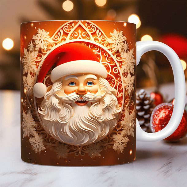 40 Artes para Caneca Natal 3d Arquivos Png 2