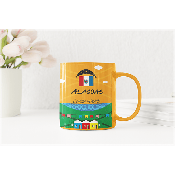 9 Artes para Caneca Estados do Nordeste Arquivo em CorelDraw 7