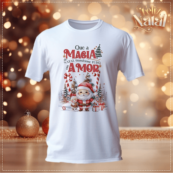 15 Artes para Camisa Natal Arquivo em CorelDraw 10