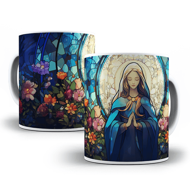 19 Artes para Caneca Santinhas Católicas Arquivo em Jpg  1