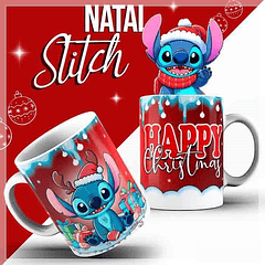 10 Artes para Caneca Stitich Natal Arquivo Editável + Png