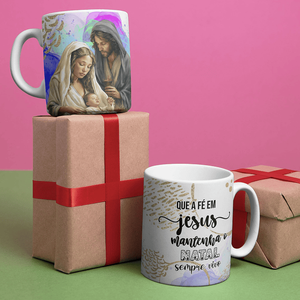 19 Artes para Caneca e Camisa Natal Arquivo Editável 6