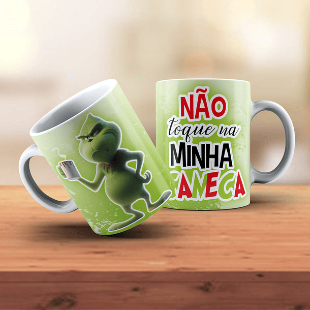 18 Artes para Caneca Grinch Natal Arquivo em Jpg 13