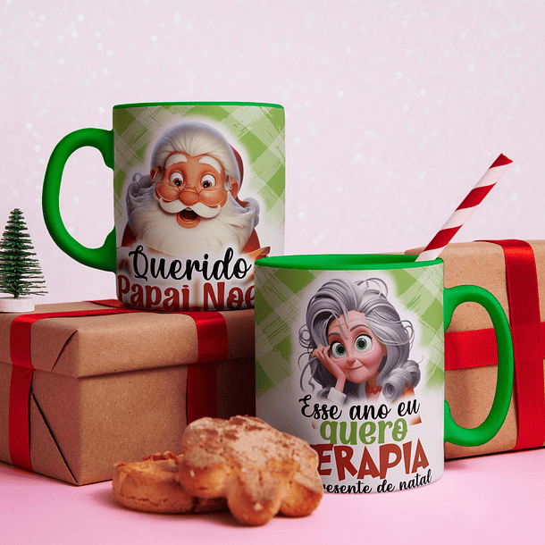 41 Artes para Caneca Natal Arquivo em Jpg  14