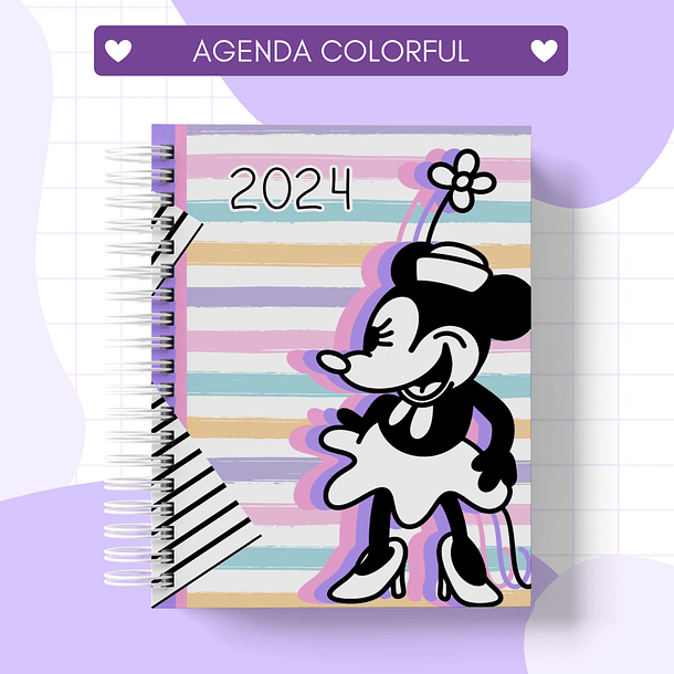 Arquivo Agenda Mickey e Minnie 2024 em Pdf  3