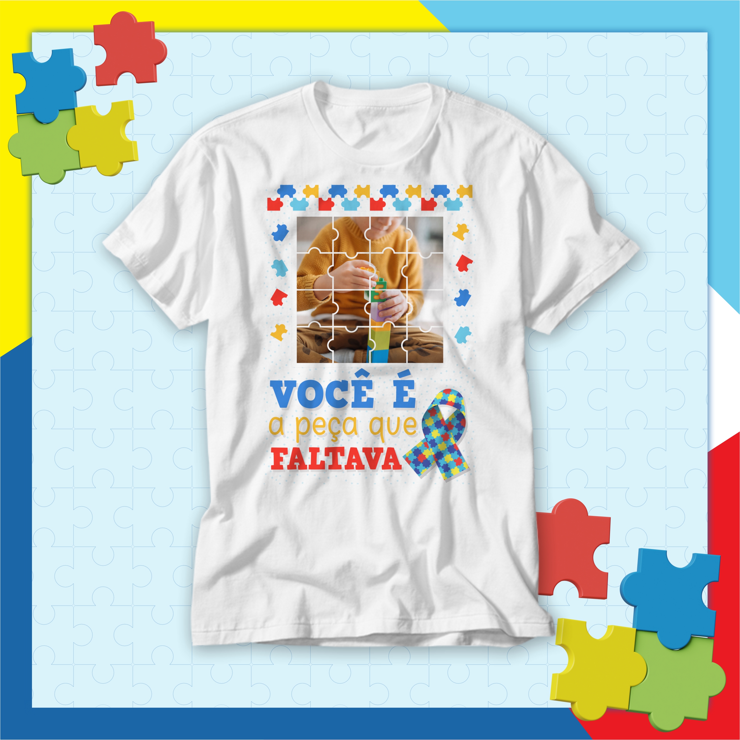 20 Artes para Camisa Autismo Arquivo Editavél  3
