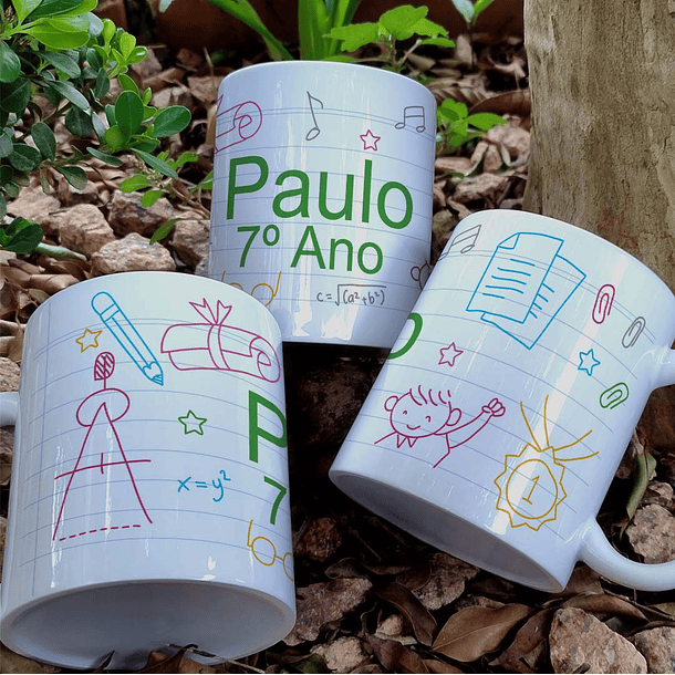 10 Artes para Caneca Volta as Aulas Arquivo Editavél   8