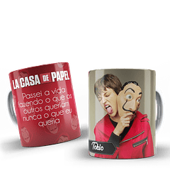 48 Artes para Caneca La Casa de Papel Arquivo em Jpg 