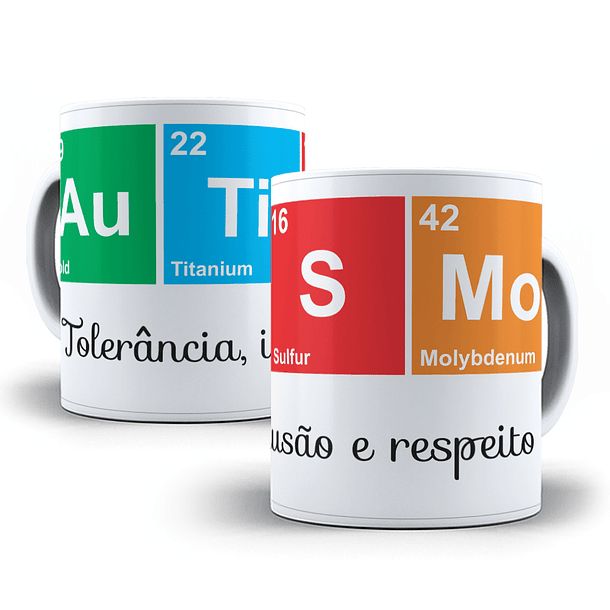 30 Artes para Caneca Autismo Arquivo em Jpg 9