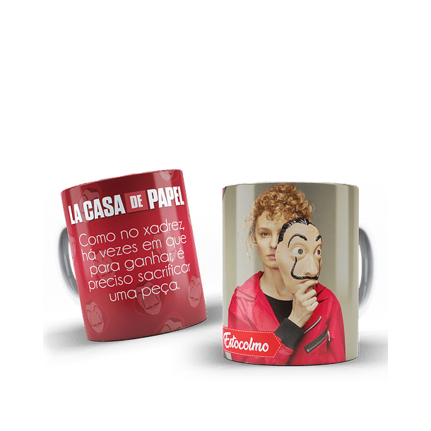 48 Artes para Caneca La Casa de Papel Arquivo em Jpg  4