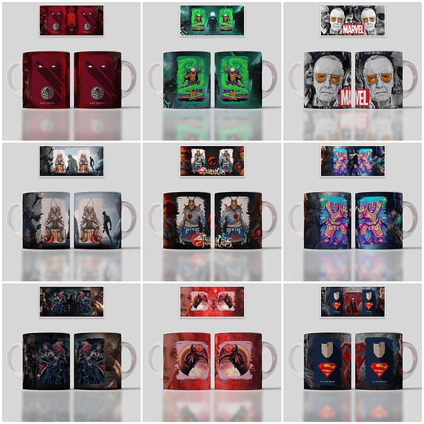 90 Artes para Caneca Filme Desenhos Geek Arquivo em Jpg 2