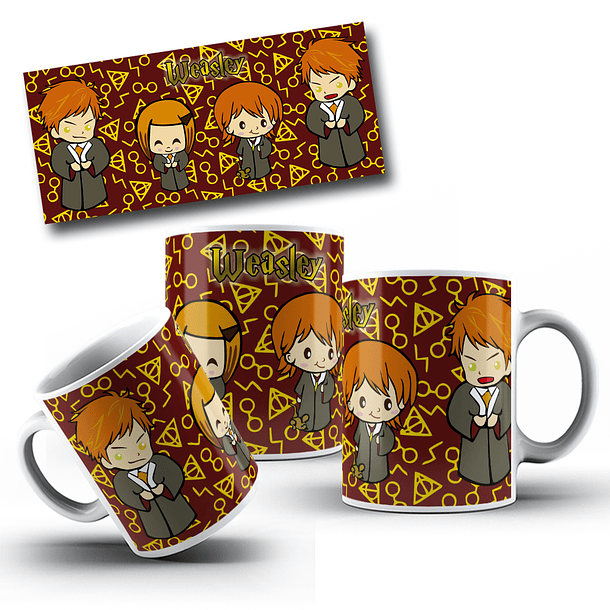 65 Artes para Caneca Harry Potter Arquivo Editável  10