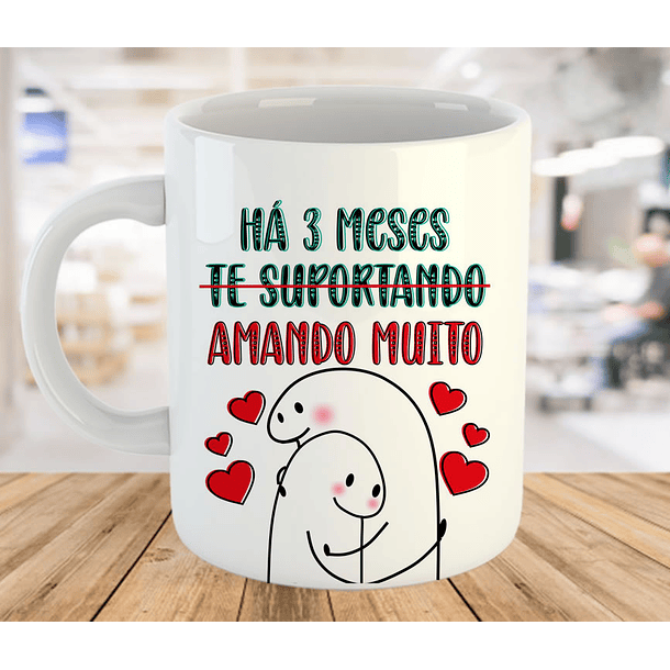 12 Artes para Caneca Flork Meses de Namoro Arquivo em Jpg 3