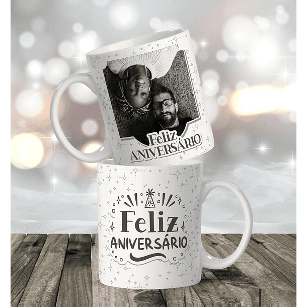 16 Artes para Caneca Aniversário Arquivo Editável  6