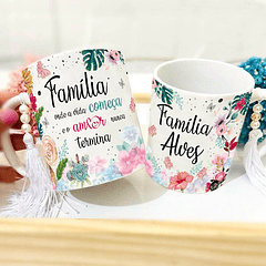 22 Artes para Caneca Frases Família Arquivo Editável