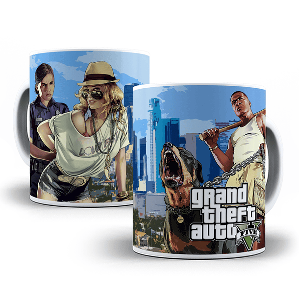 15 Artes para Caneca Gta Gamer Arquivo em Jpg  6