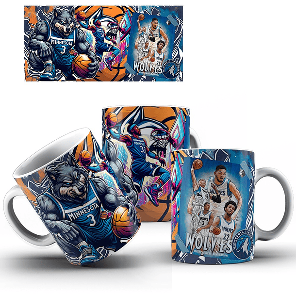 22 Artes para Caneca Basquete NBA Arquivo em Jpg 11