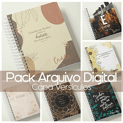 Arquivos para Sublimação Caderno e Capas em Pdf 