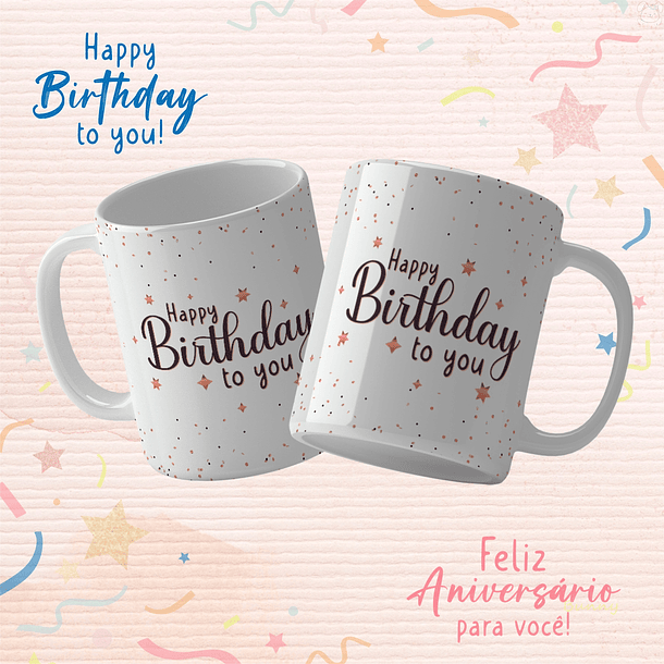 19 Artes para Caneca Aniversário Arquivo Editável 16